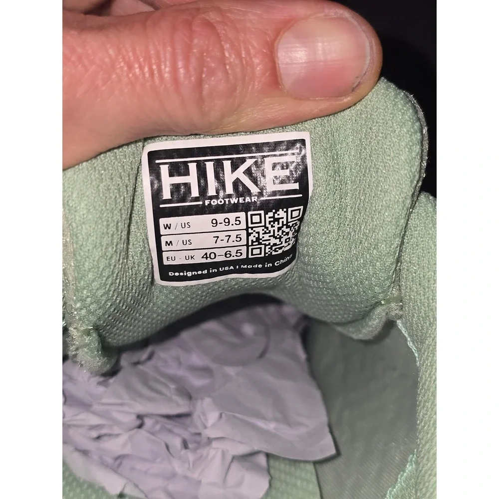 NWT Hike Footwear Cloud/ Flow barefoot Green Athletic Shoes Size EU 40 WMNS 9